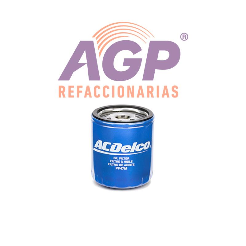 FILTRO DE ACEITE GM CHEVY (ACD-PF47) - REFACCIONARIAS AGP