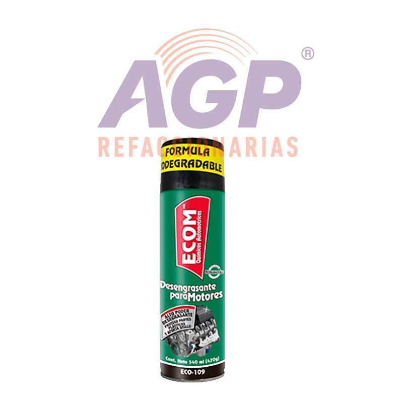 LIMPIADOR DESENGRASANTE MOTOR AEROSOL 420G 540 ML =56-B - REFACCIONARIAS AGP