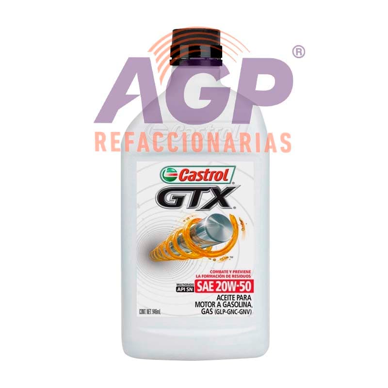 ACEITE GTX 20W50 LITRO 12CJ