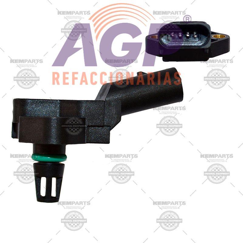 SENSOR DE PRESION ABSOLUTA DEL MULTIPLE (MAP) SEAT ALHAMBRA 1.8 LTS 4 CIL 02-07 / ALTEA 1.8 LTS 4 CIL 08-10 / LEON FR 2.0 LTS 4 CIL 07-10 / TOLEDO 1.8 LTS 4 CIL 01-06 / VW BEETLE 2.0 LTS. 4 CIL 12-