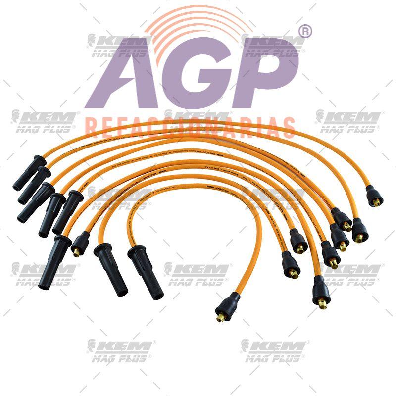 CABLES PARA BUJIAS MAG-PLUS CHRYSLER 8 CIL. MICROBUS