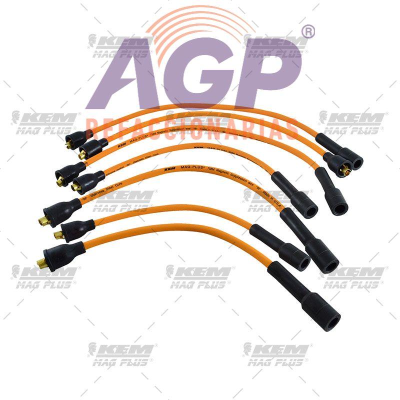 CABLES PARA BUJIAS MAG-PLUS CHRYSLER 6 CIL. 225 DART