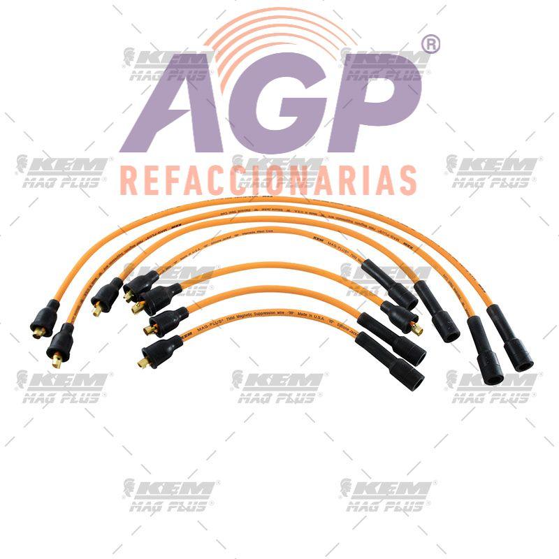 CABLES PARA BUJIAS MAG-PLUS G.M. 6 CIL. 230