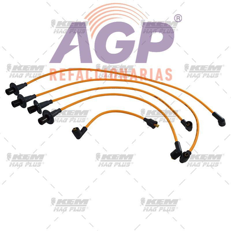 CABLES PARA BUJIAS MAG-PLUS VW 4 CIL. 1200