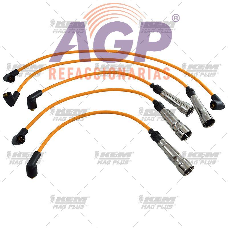 CABLES PARA BUJIAS MAG-PLUS VW 4 CIL. 1600