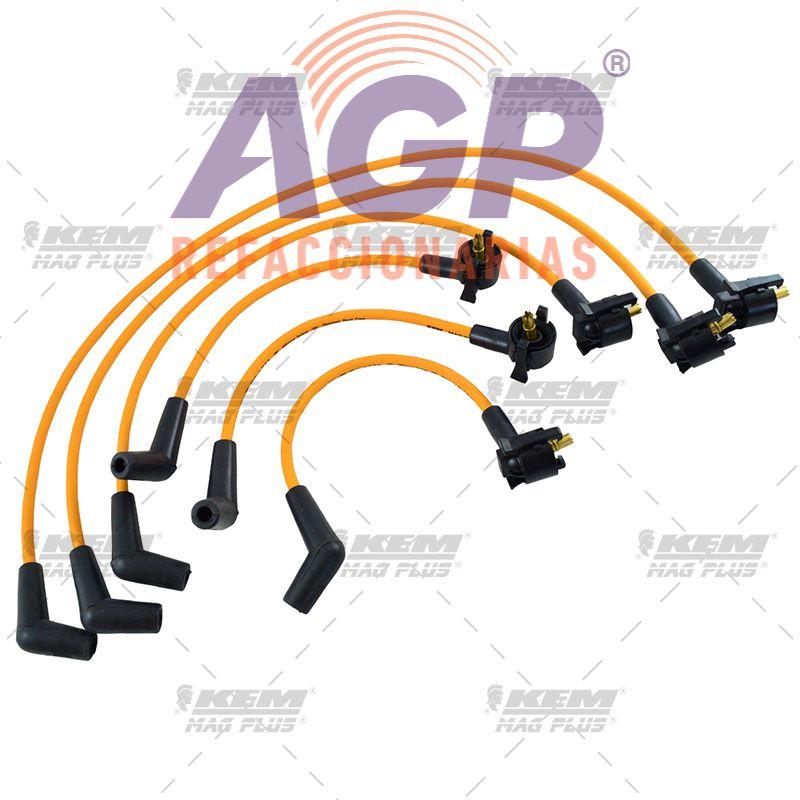 CABLES PARA BUJIAS MAG-PLUS FORD 6 CIL. 4.0 LTS. EXPLORER 1993-1994
