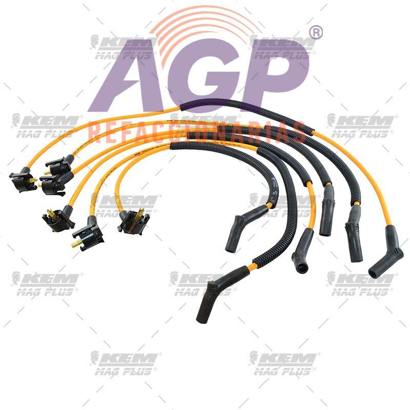 CABLES PARA BUJIAS MAG-PLUS FORD 6 CIL. 4.2 LTS. ECONOLINE 1997-2000