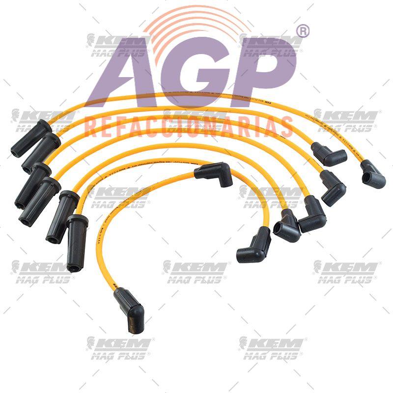 CABLES PARA BUJIAS MAG-PLUS G.M. 6 CIL. 2.8 LTS. PICK UP S-10 1991-1993