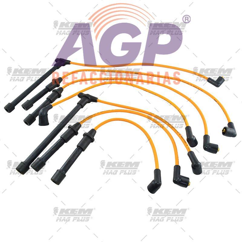 CABLES PARA BUJIAS MAG-PLUS FORD 6 CIL. 3.0LTS. VILLAGER