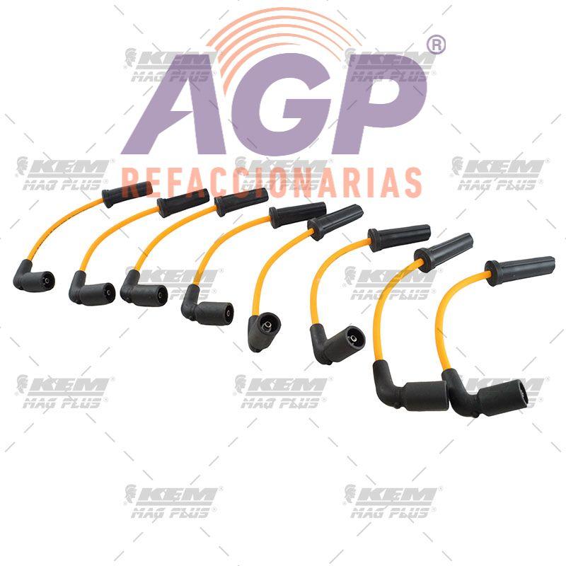 CABLES PARA BUJIAS MAG-PLUS CHEVROLET CAMARO 5.7LTS 8CIL 1998-2002 / CORVETTE 5.7LTS 8CIL 1997-2004 / - REFACCIONARIAS AGP
