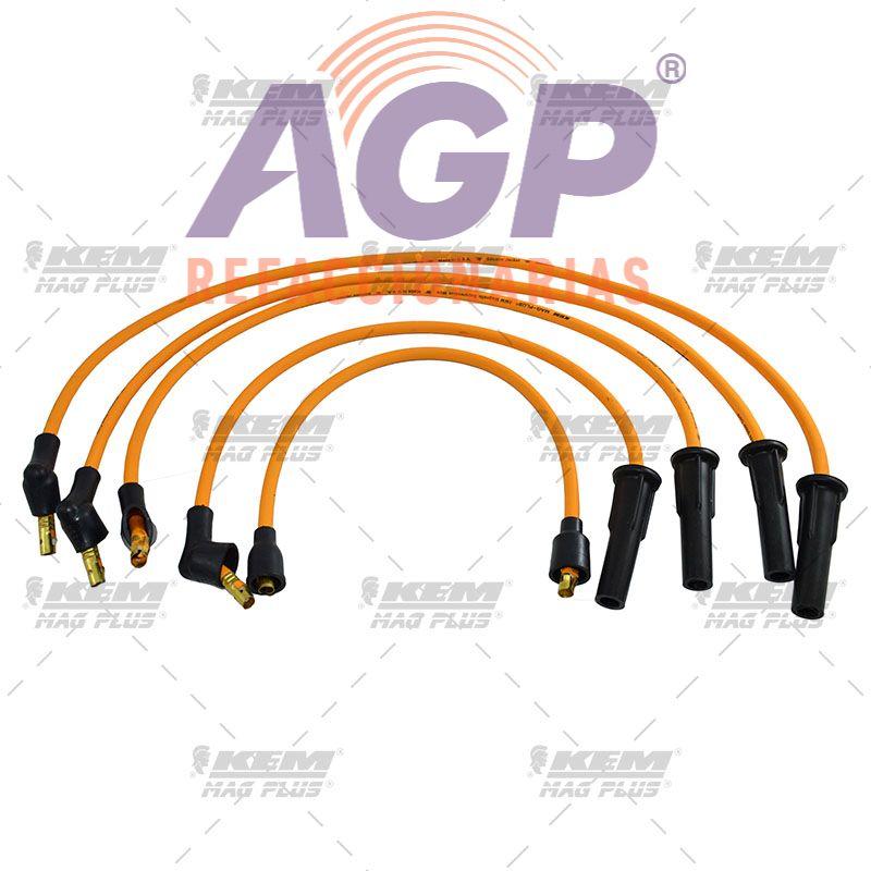CABLES PARA BUJIAS MAG-PLUS MAZDA 626 2.0LTS 4CIL 1983-1987 TURBO / 626 2.2LTS 4CIL 1988-1992 TURBO / MX-6 2.2LTS 4CIL 1988-1992 TURBO /