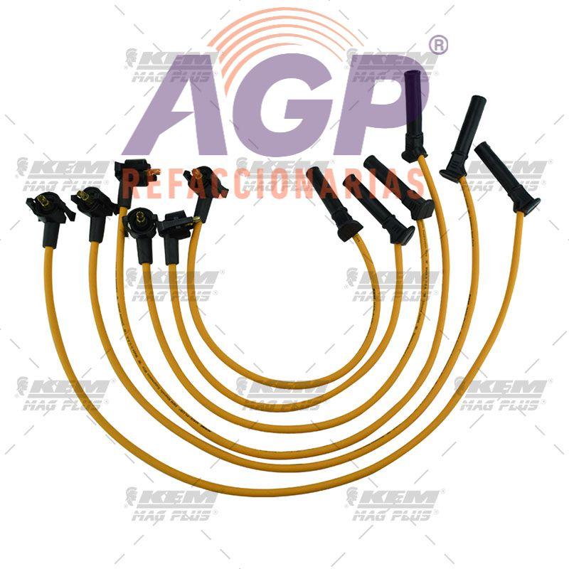 CABLES PARA BUJIAS MAG-PLUS FORD 6 CIL. 4.0 LTS. EXPLORER 2001-2002