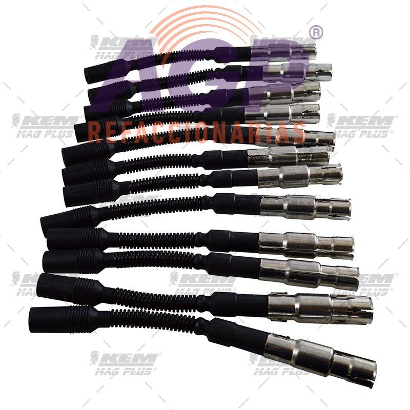 CABLES PARA BUJIAS MAG-PLUS MERCEDES BENZ CLASE CLK 320 TYP208 3.2 LTS. 6 CIL. (1996-1998)