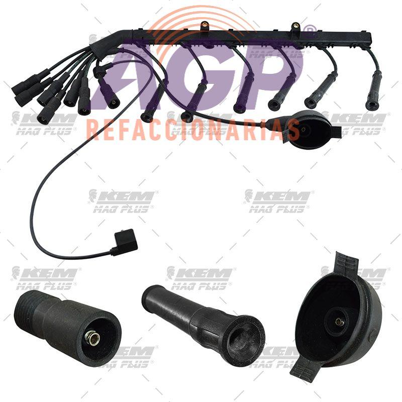 CABLES PARA BUJIAS MAG-PLUS BMW SERIE 3 320IK E30 2.0 LTS. 6 CIL. (1998-1999)