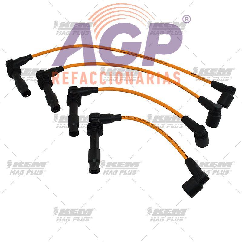 CABLES PARA BUJIAS MAG-PLUS G.M. 4 CIL. 2.0 LTS. OPTRA 2006-2010