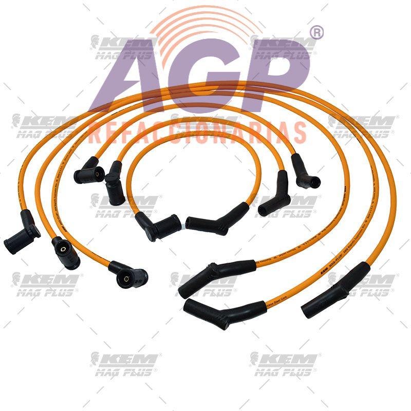 CABLES PARA BUJIAS MAG-PLUS FORD F-150 OHV 4.2 LTS. 6 CIL. 05-08 - REFACCIONARIAS AGP