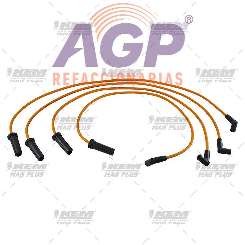 CABLES PARA BUJIAS MAG-PLUS CHEVROLET S10 2.2 4 CIL. 96-97
