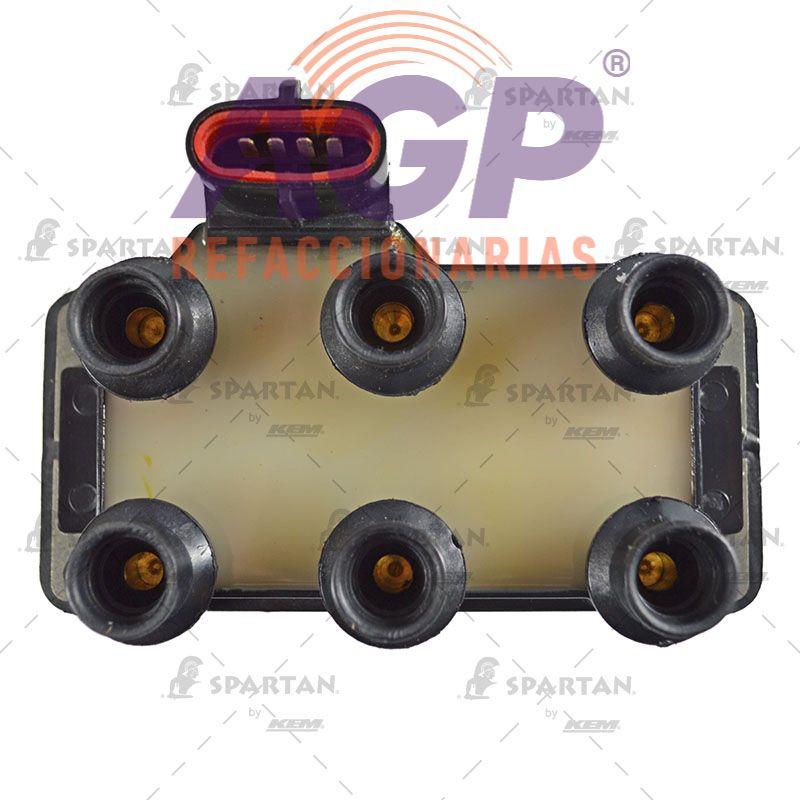 BOBINA ESTADOSOLIDO (ALTA ENERGIA) FORD 6 CIL. CAMIONETASSERIE E.F. 4.2 LTS. 96 - 00