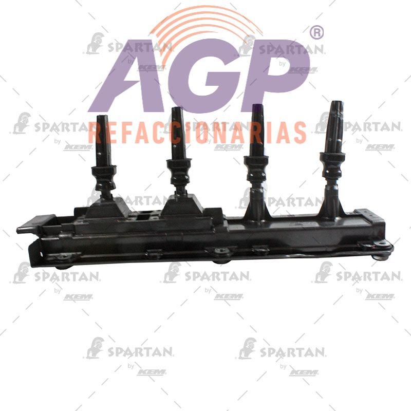 BOBINA ESTADOSOLIDO (ALTA ENERGIA)PEUGEOT 306 1.8 LTS. 4 CIL. (97-02)