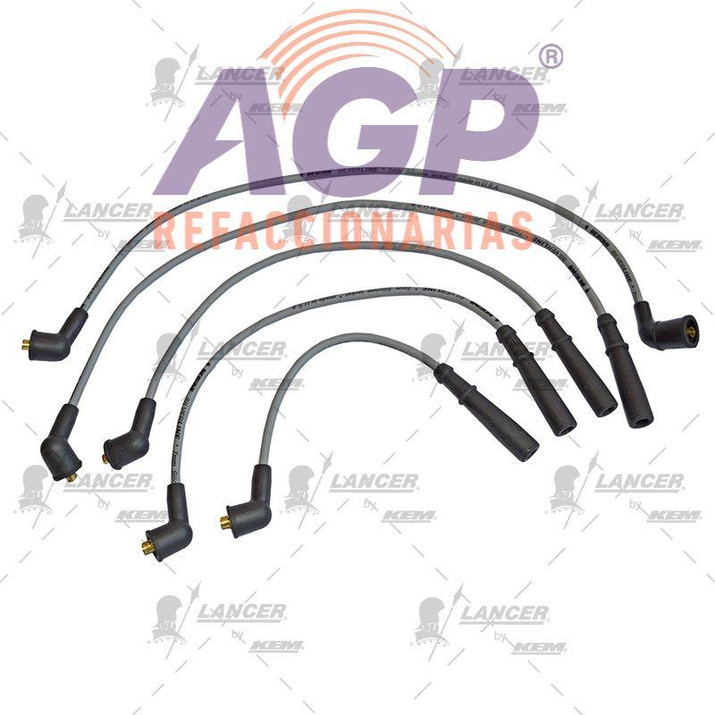 CABLES PARA BUJIAS NISSAN 4 CIL. 2.4 LTS. PICK UP D-21 1994-2004
