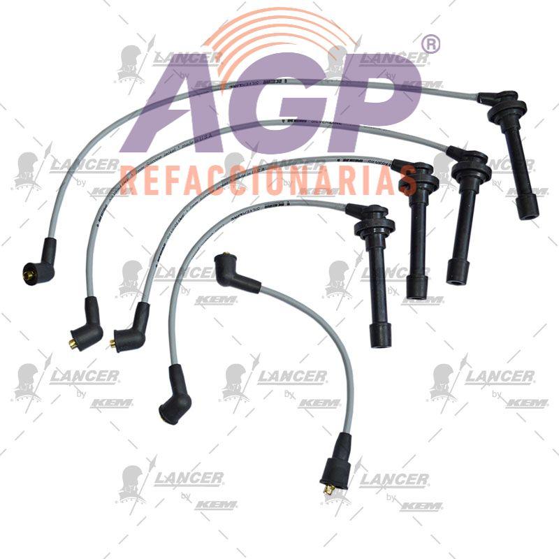 CABLES PARA BUJIAS NISSAN 4 CIL. 1.6 LTS. TSURU III
