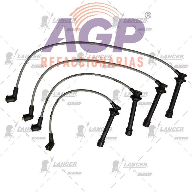 CABLES PARA BUJIAS NISSAN 4 CIL. 2.4 LTS. URVAN 2000-2004
