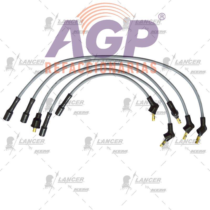 CABLES PARA BUJIAS NISSAN 4 CIL. 1600 C.C. HIKARI TURBO