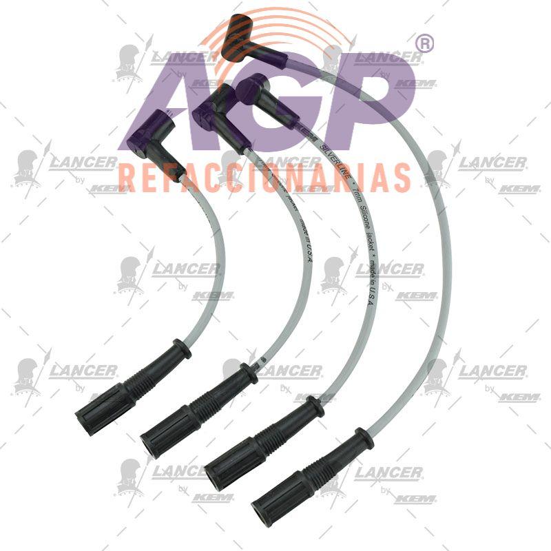 CABLES PARA BUJIAS RENAULT SANDERO AUTHENTIC 1.6 LTS. 4 CIL. 10-11.