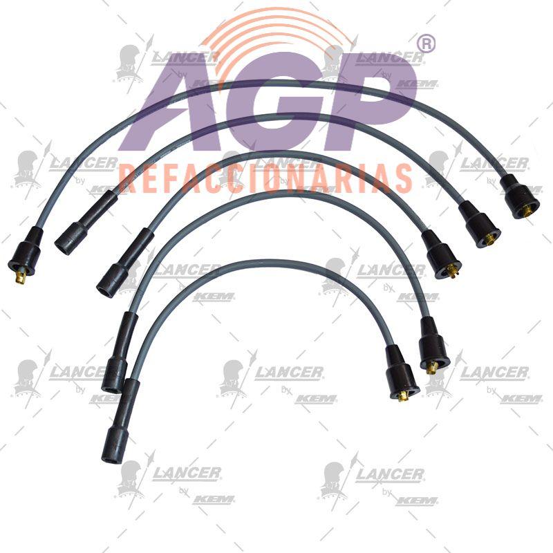 CABLES PARA BUJIAS NISSAN 4 CIL. 1200