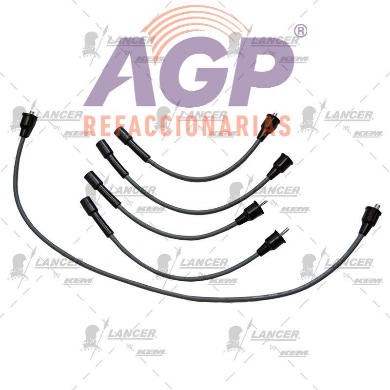 CABLES PARA BUJIAS CHRYSLER 4 CIL. 2.2,2.5 L 1982-1989. DART, LE BARON, NEW YORKER, VOLARE