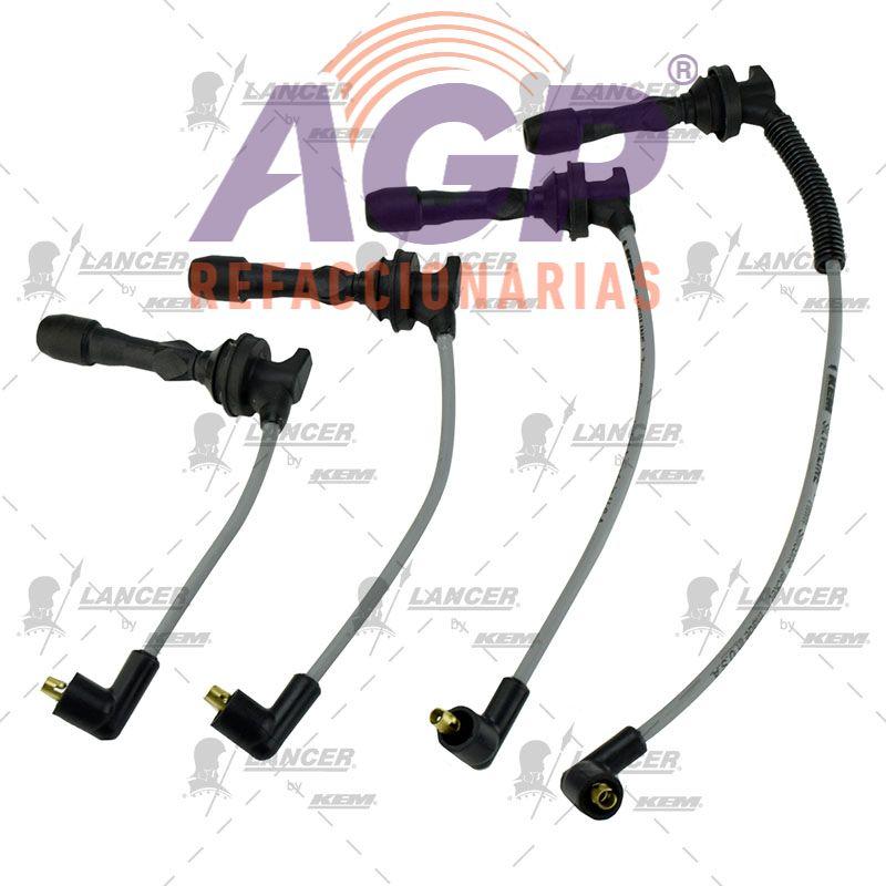 CABLES PARA BUJIAS HYUNDAI GRAND I10 1.2 LTS. 4 CIL. 15-17.