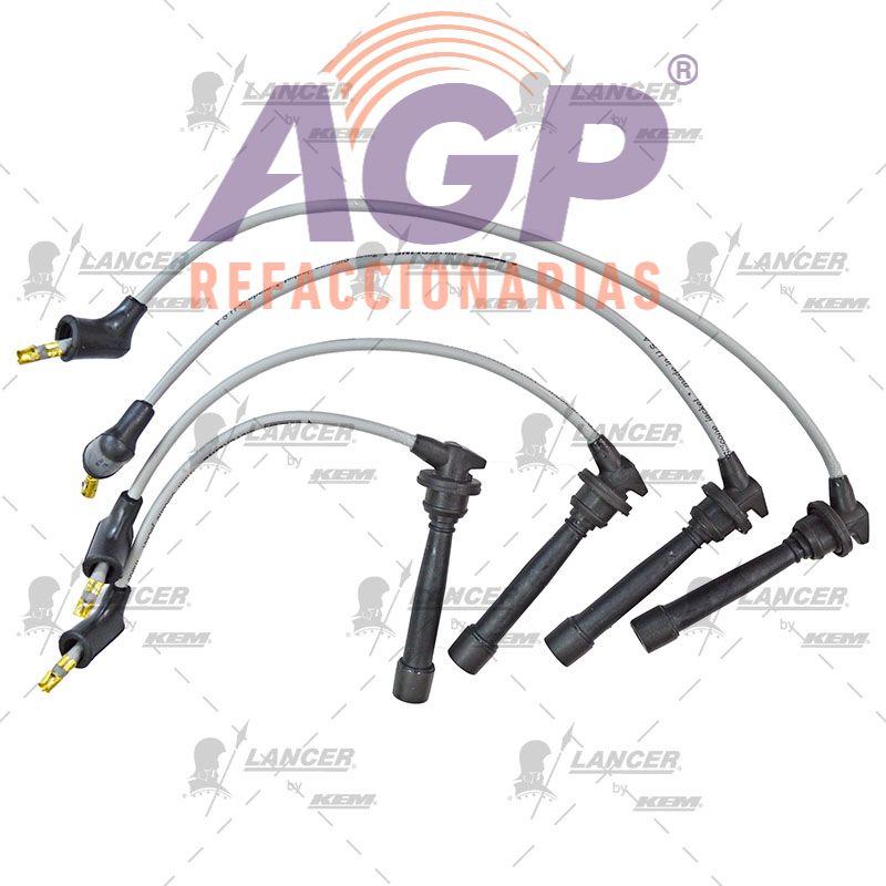 CABLES PARA BUJIAS DODGE ATTITUDE 4 CIL. 1.4 LTS 2004-2011 / VERNA 4 CIL. 1.6 LTS 2004-2006 /