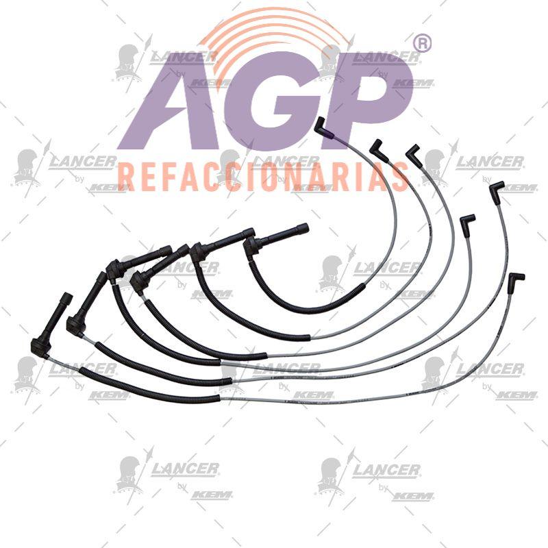 CABLES PARA BUJIAS CHRYSLER 6 CIL. 3.5 LTS. CONCORDE