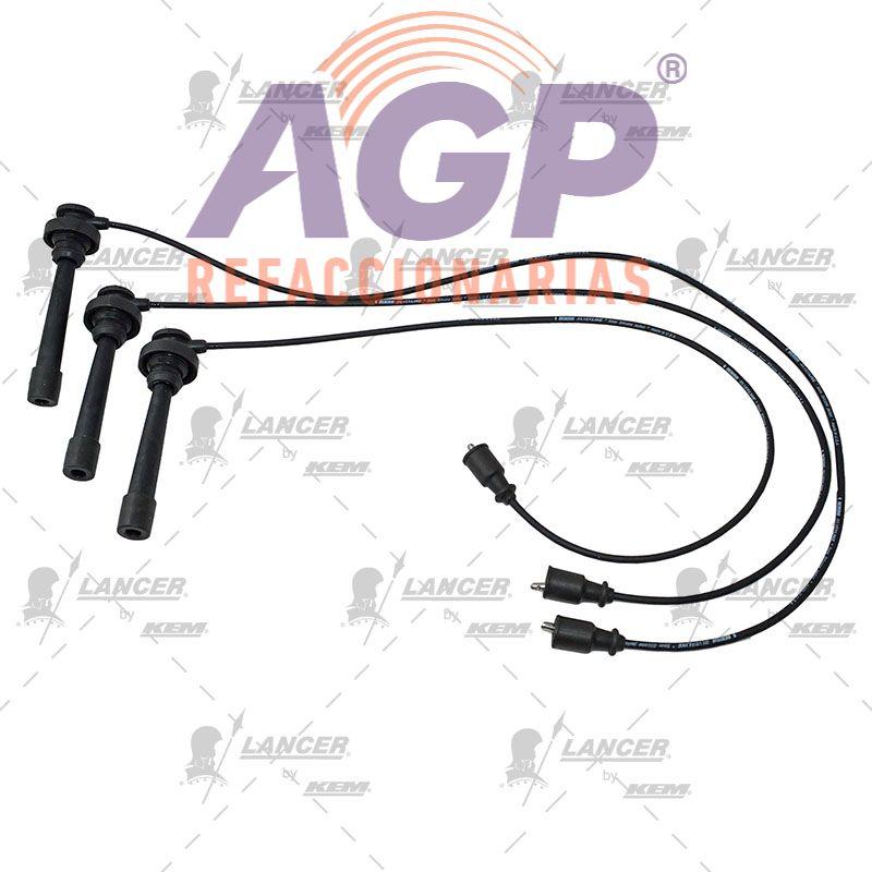 CABLES PARA BUJIAS MITSUBISHI MONTERO SOHC 3.8 LTS. 6 CIL. 03-06