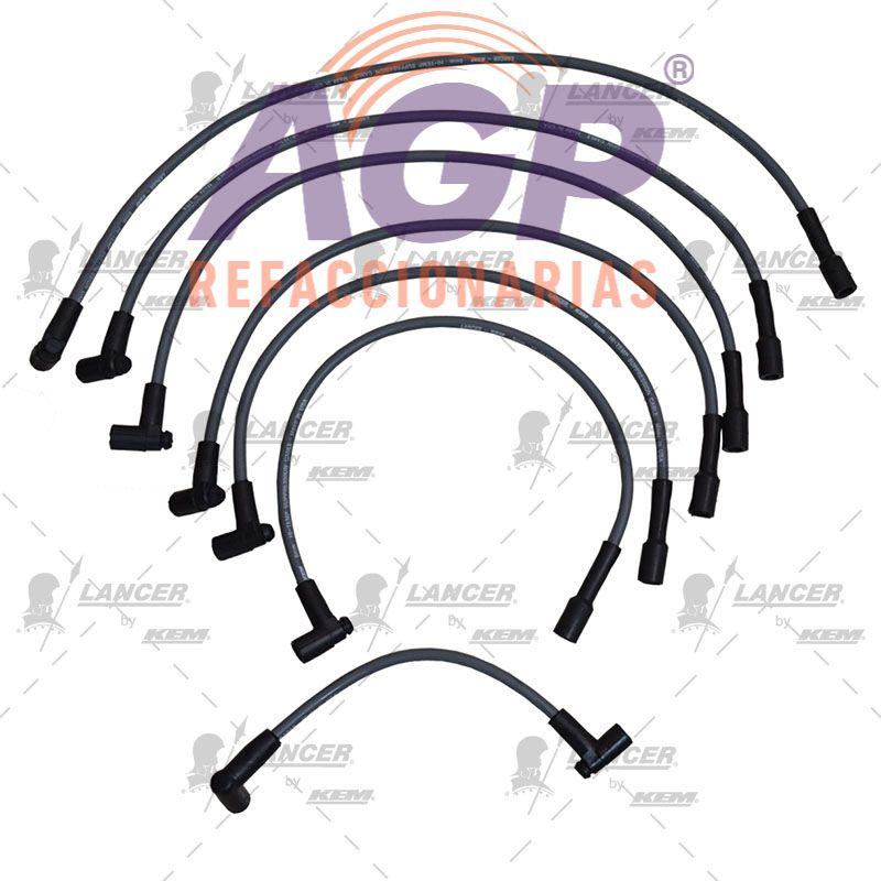 CABLES PARA BUJIAS G.M. 6 CIL. 2.8