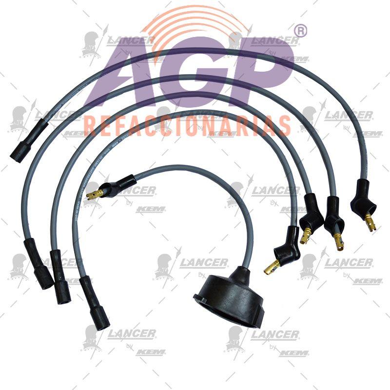 CABLES PARA BUJIAS G.M. 4 CIL. LUVCAMIONETA1976-1982.