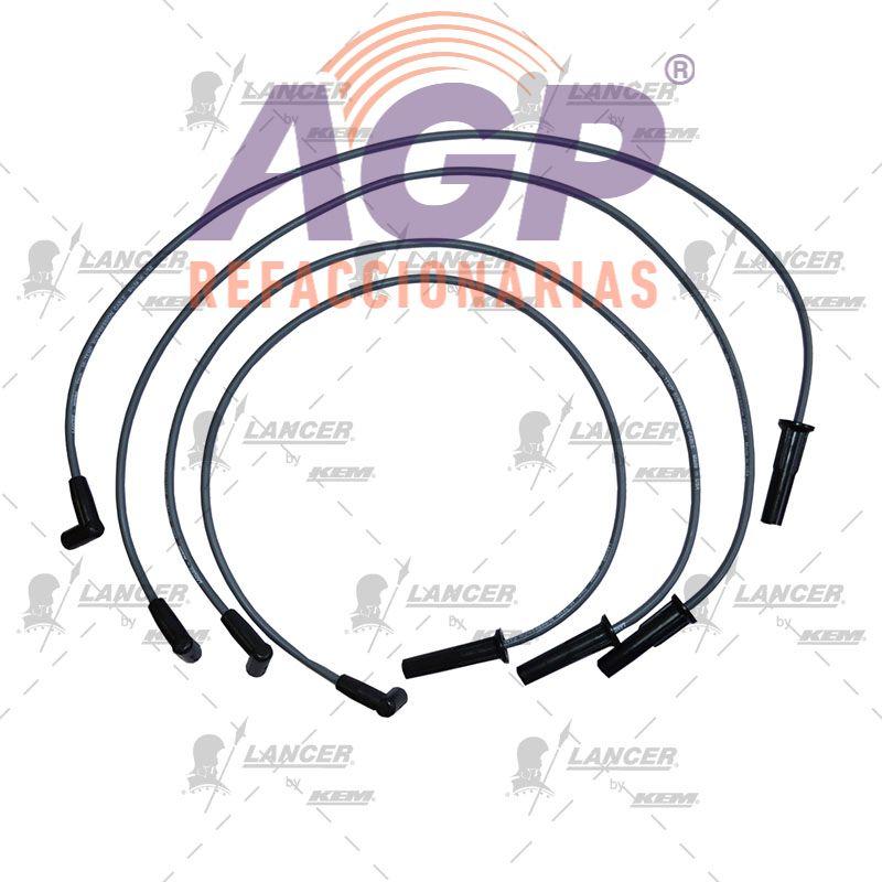 CABLES PARA BUJIAS G.M. 4 CIL. CENTURY2.2LTS.ENC.ELECTRONICO1993-1995