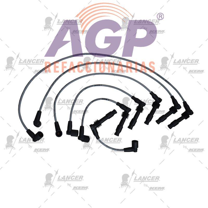 CABLES PARA BUJIAS G.M. 6 CIL. 3.0 LTS. CADILLAC CATERA 1997-2001
