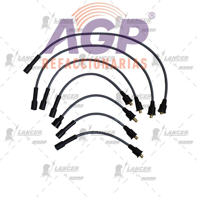 CABLES PARA BUJIAS G.M. 6 CIL. 230
