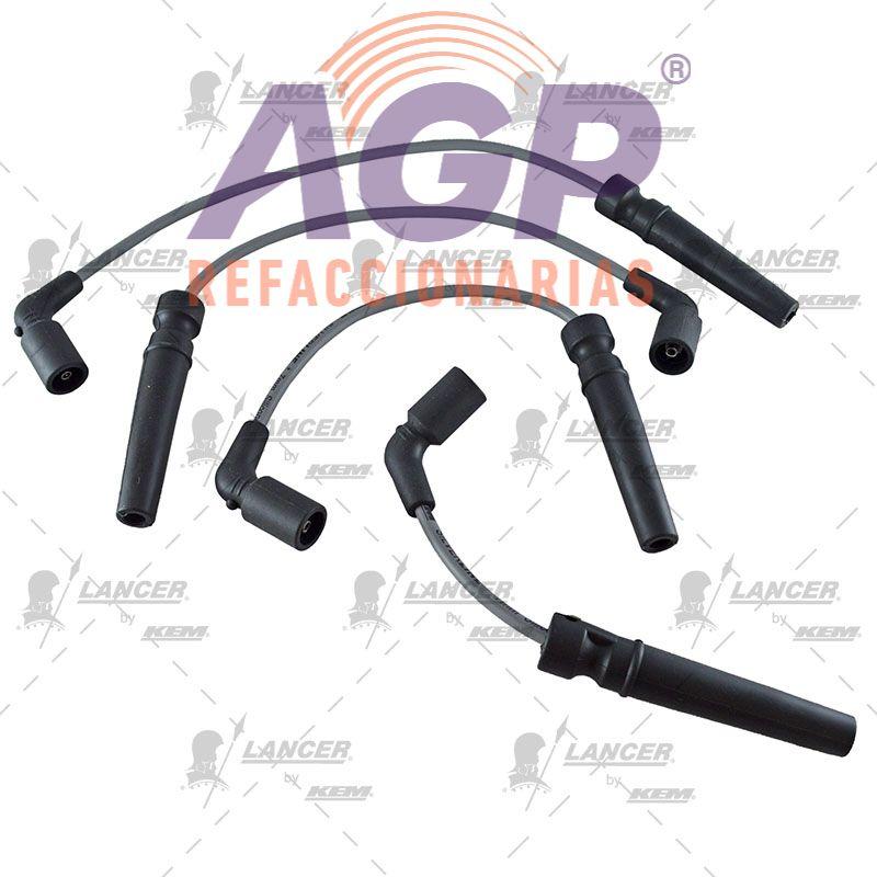 CABLES PARA BUJIAS G.M. 4 CIL. 1.6 LTS. AVEO 2008-2017