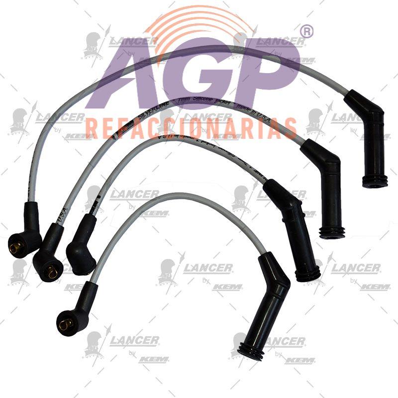 CABLES PARA BUJIAS DODGE 4 CIL. I10 1.1 LTS. SOHC 2012-2015