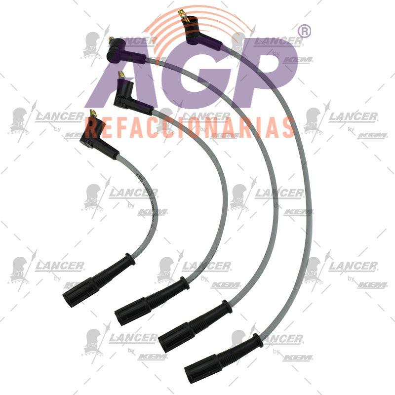 CABLES PARA BUJIAS FIAT PANDA 1.2 LTS. 4 CIL. 11-12