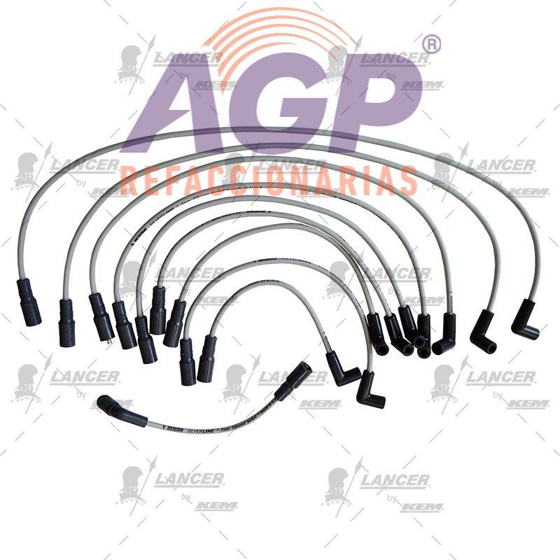 CABLES PARA BUJIAS G.M. 8 CIL. 5.7 LTS.CAMARO 1994-1997