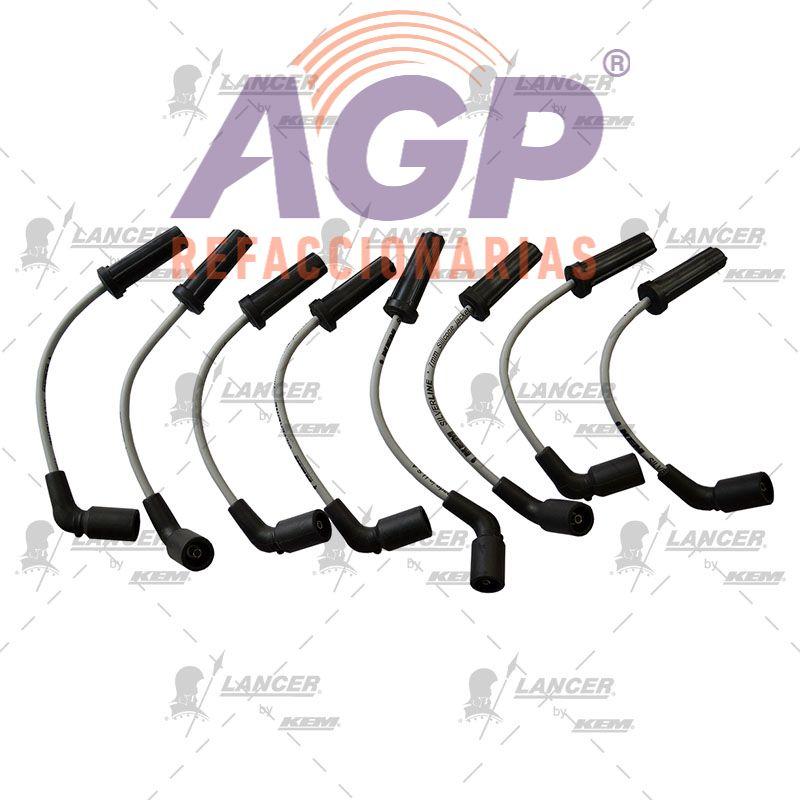 CABLES PARA BUJIAS G.M. 8 CIL. 5.7 LTS. CAMARO 1998-2003