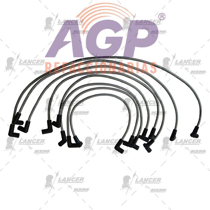 CABLES PARA BUJIAS G.M. 8 CIL. 5.7 LTS. PICK UP HUNTER 1986-1991