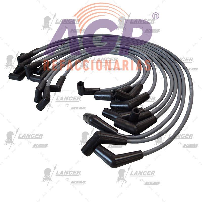 CABLES PARA BUJIAS FORD 8 CIL. MOTOR302