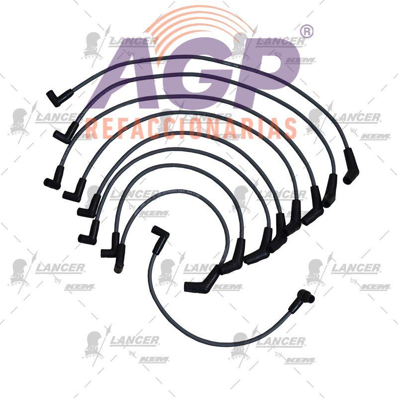 CABLES PARA BUJIAS FORD 8 CIL. 5.0 LTS.PICK UP F-250