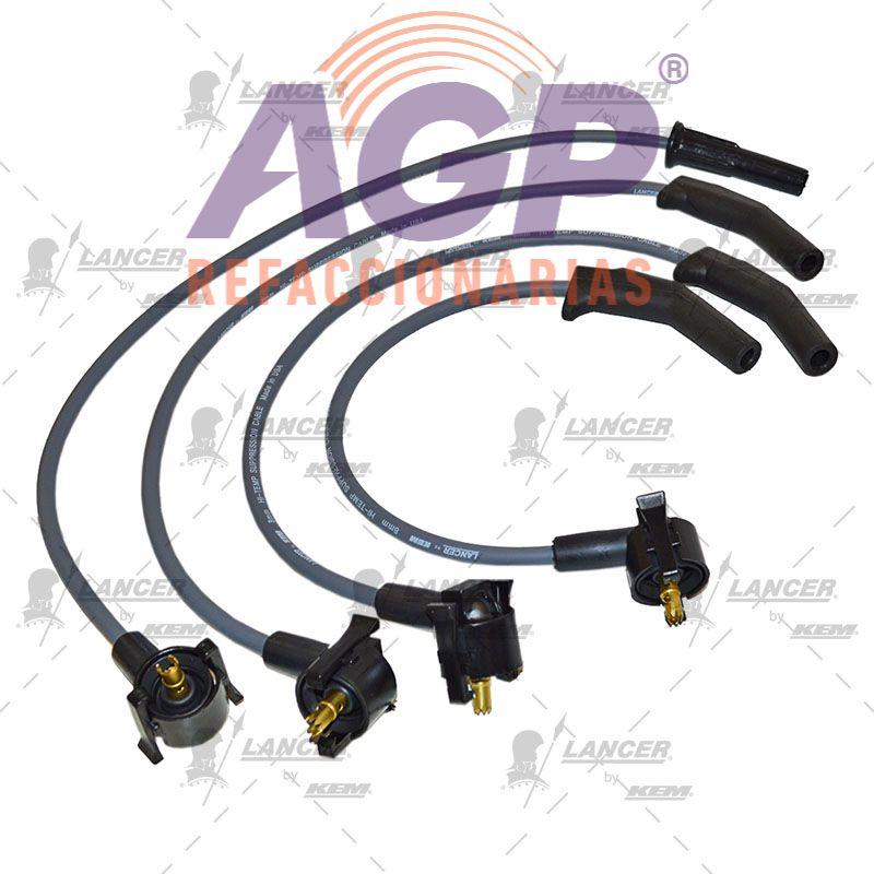 CABLES PARA BUJIAS FORD 4 CIL. 2.0 LITROS ESCORT