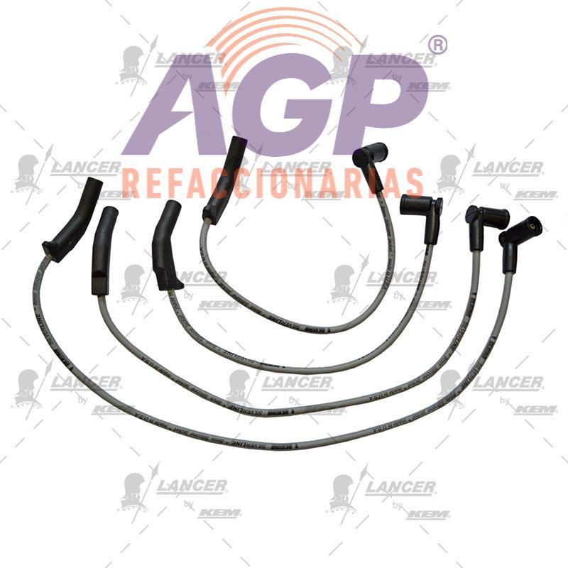 CABLES PARA BUJIAS FORD 4 CIL. 2.0 LTS. FOCUS SOHC 2000-2004 (NO APLICA EN ZX3)