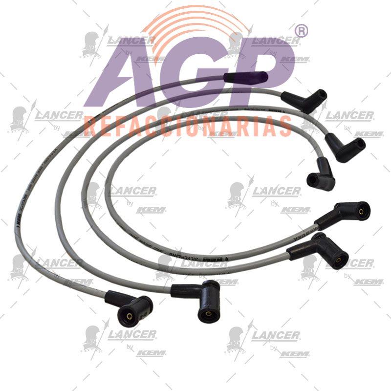 CABLES PARA BUJIAS FORD 4 CIL. 1.3 LTS. FIESTA 2000-2001